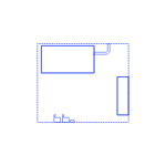Layouts Service Areas Back Of House Outline Icon Svg Set Free Vectors